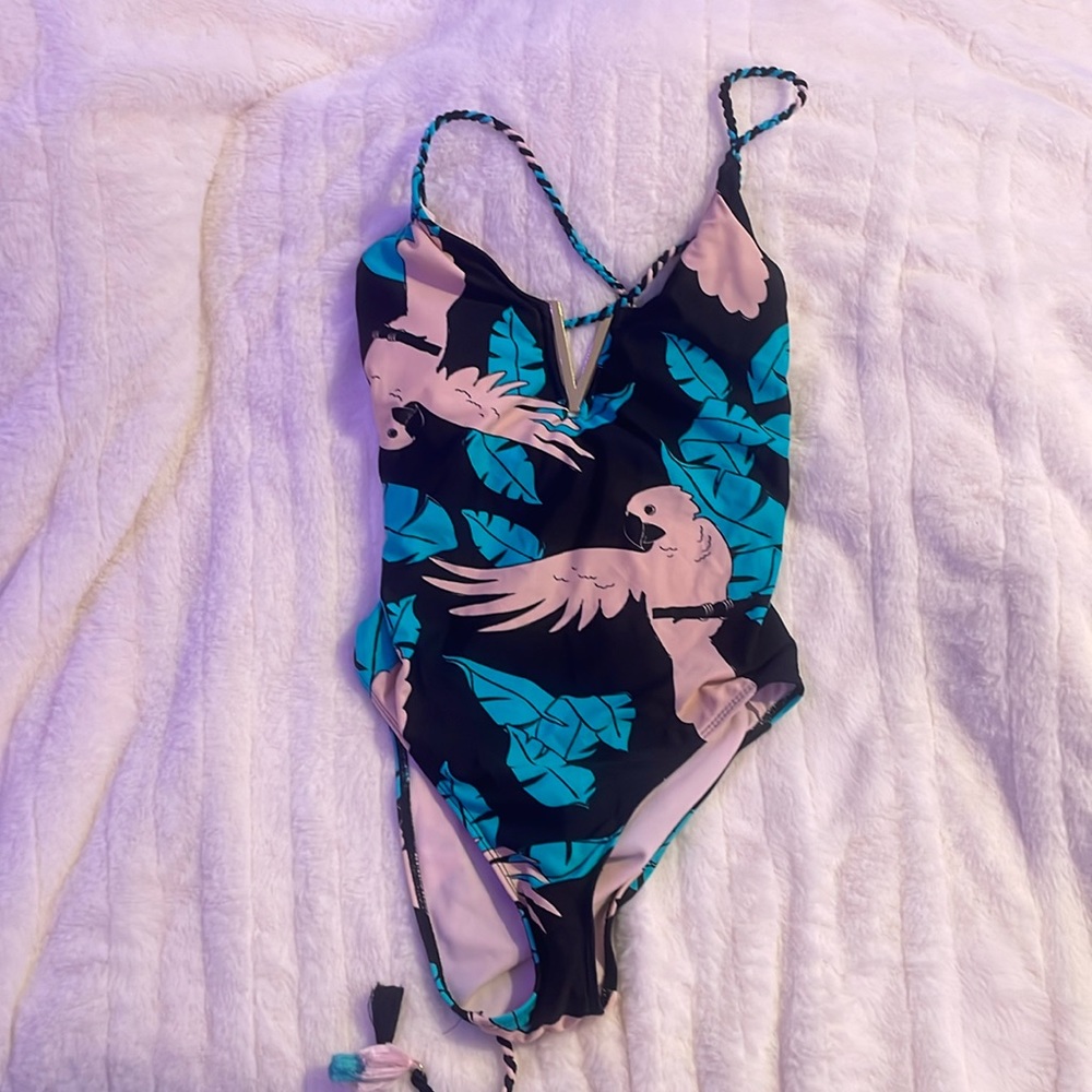 Flaming bathing suit